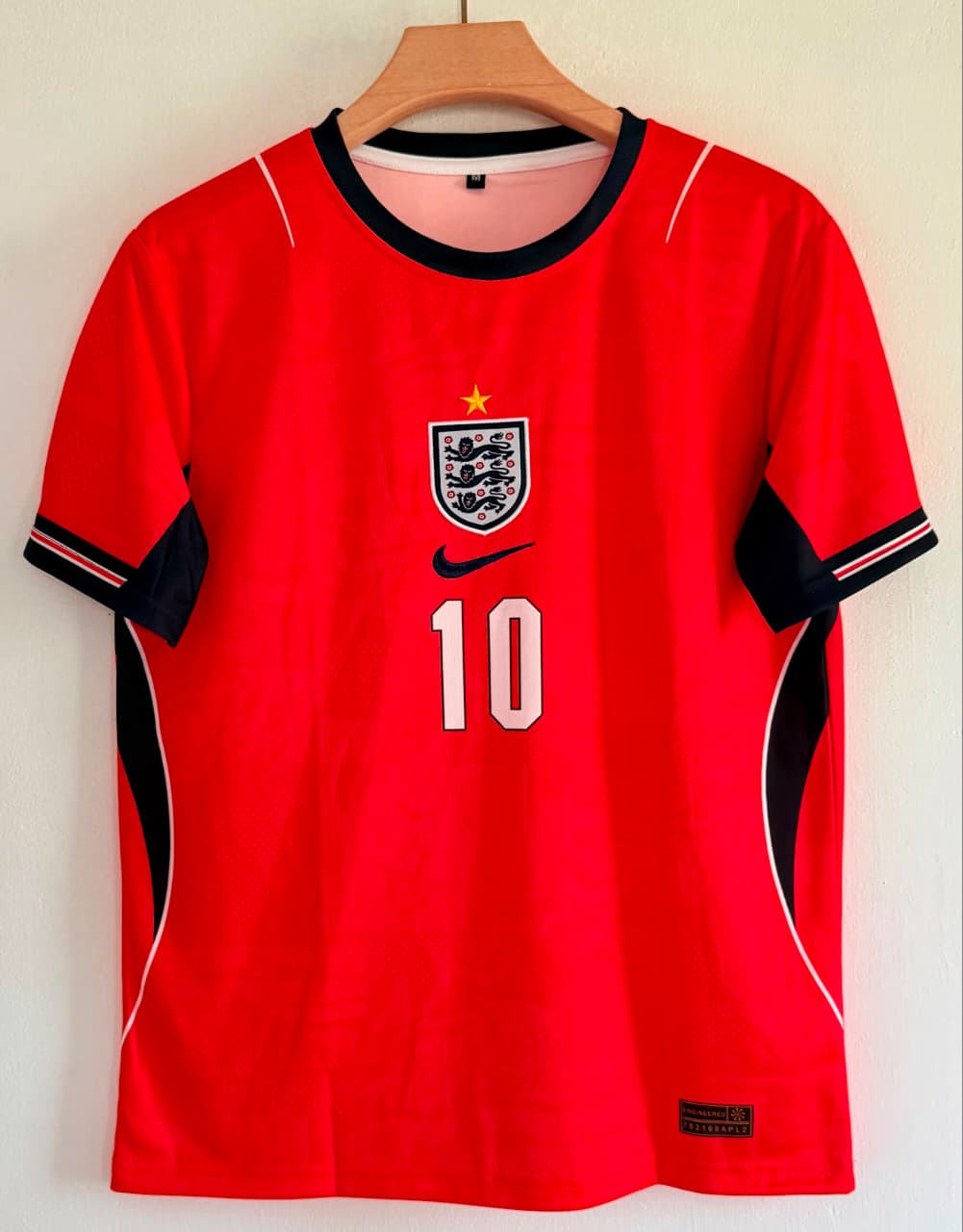 ENGLAND 2026 WORLD CUP HOME JERSEY EMBROIDERY BELLINGHAM