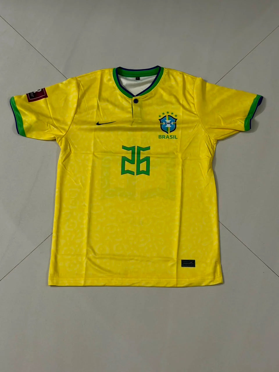 BRAZIL 2022 WORLD CUP HOME JERSEY PREMIUM MARTINELLI