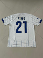 ITALY 2014 AWAY JERSEY SIGNATURE PREMIUM EMBROIDERY PIRLO