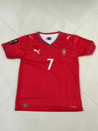 PORTUGAL 2026 HOME JERSEY EMBROIDERY RONALDO
