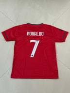PORTUGAL 2026 HOME JERSEY EMBROIDERY RONALDO