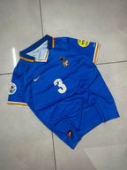 ITALY 1996 RETRO COLLAR HOME JERSEY PREMIUM EMBROIDERY MALDINI
