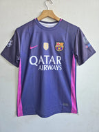 FC BARCELONA 2016 - 2017 AWAY JERSEY EMBROIDERY MESSI