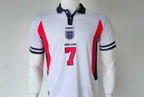 ENGLAND 1998 WORLD CUP JERSEY EMBROIDERY BECKHAM