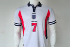 ENGLAND 1998 WORLD CUP JERSEY EMBROIDERY BECKHAM