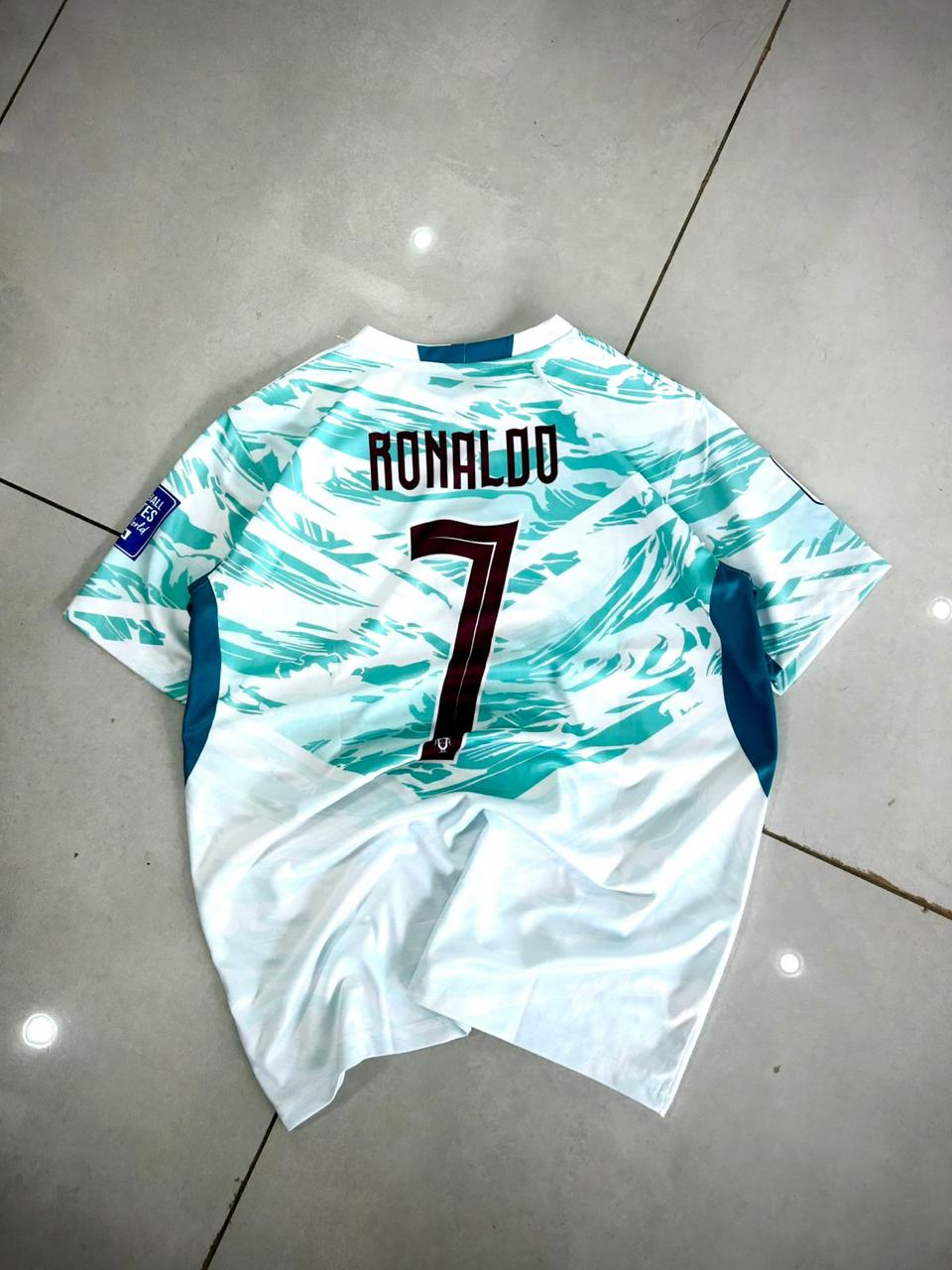 PORTUGAL 2026 WORLD CUP AWAY JERSEY PREMIUM  EMBROIDERY RONALDO