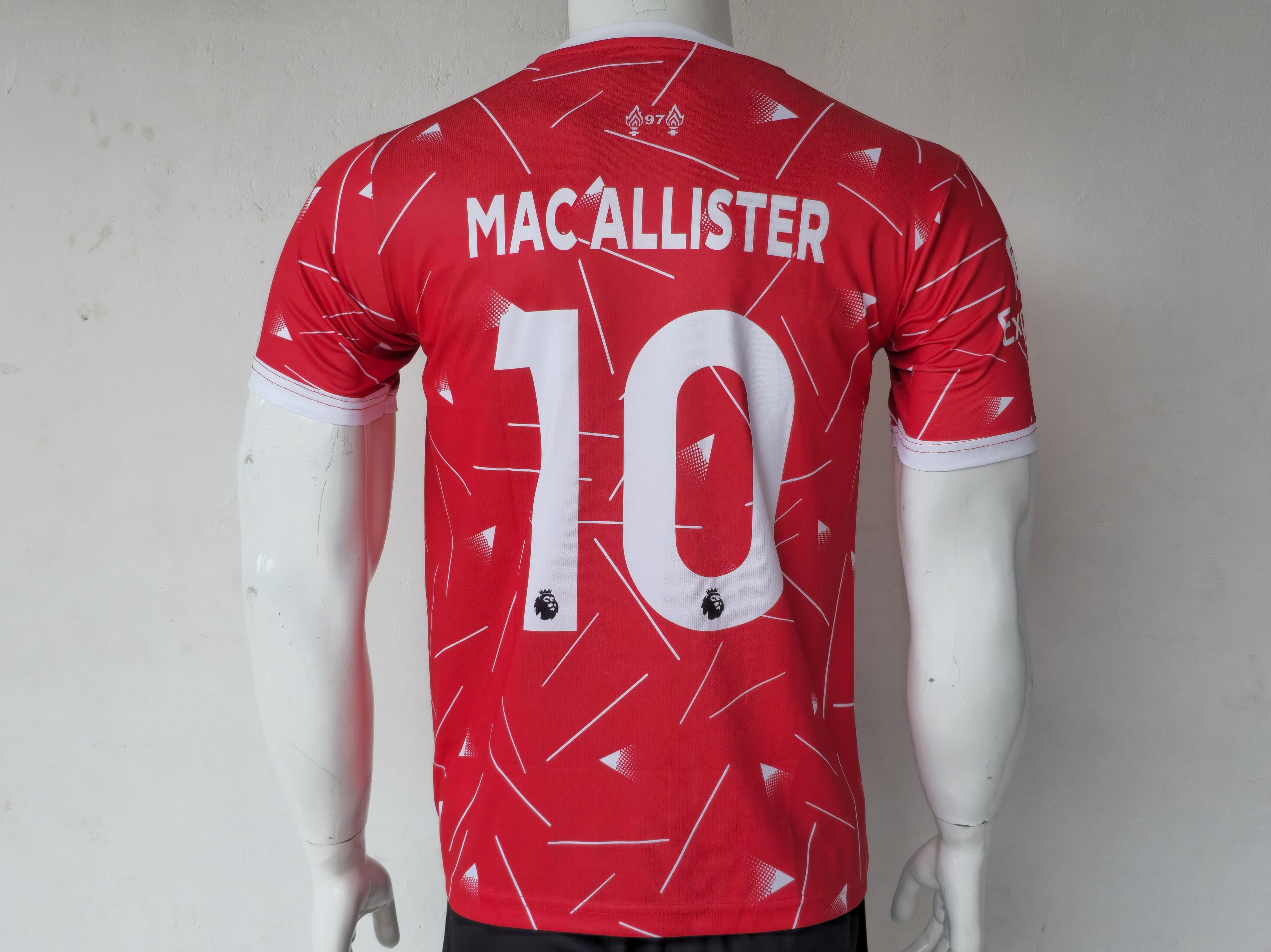 LIVERPOOL FC 2026 - 2027 HOME JERSEY EMBROIDERY MAC ALLISTER