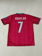 PORTUGAL 2026 HOME JERSEY EMBROIDERY PREMIUM RONALDO