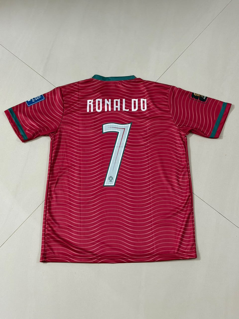 PORTUGAL 2026 HOME JERSEY EMBROIDERY PREMIUM RONALDO