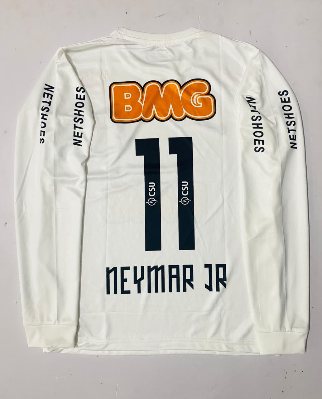 SANTOS 2012 -2013 HOME JERSEY FULL SLEEVE EMBROIDERY NEYMAR