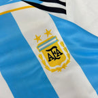 ARGENTINA 2006 FULL SLEEVE RETRO HOME JERSEY PREMIUM EMBROIDERY MESSI