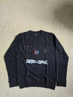 FC BARCELONA TRAVIS SCOTT EMBROIDERY PREMIUM HOODIE