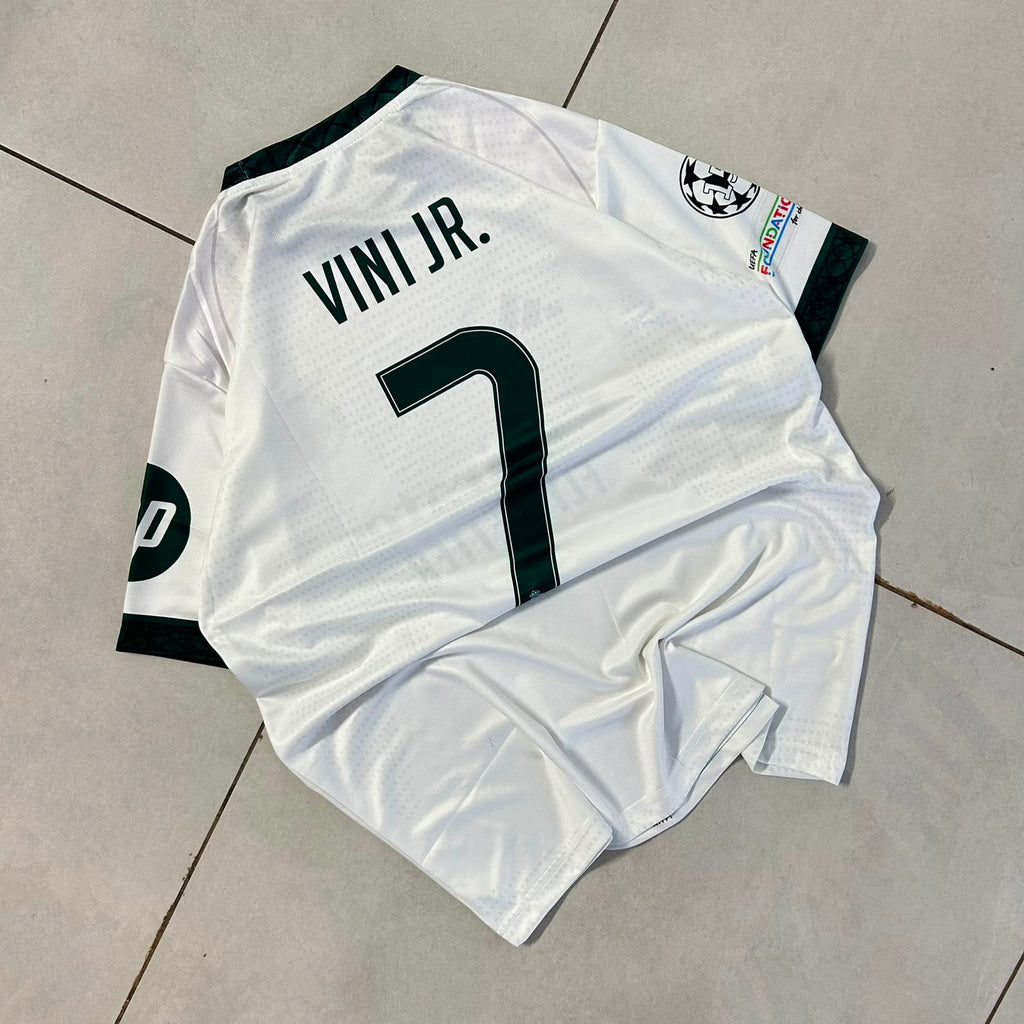REAL MADRID 2026 - 2027 HOME JERSEY PREMIUM VINI JR