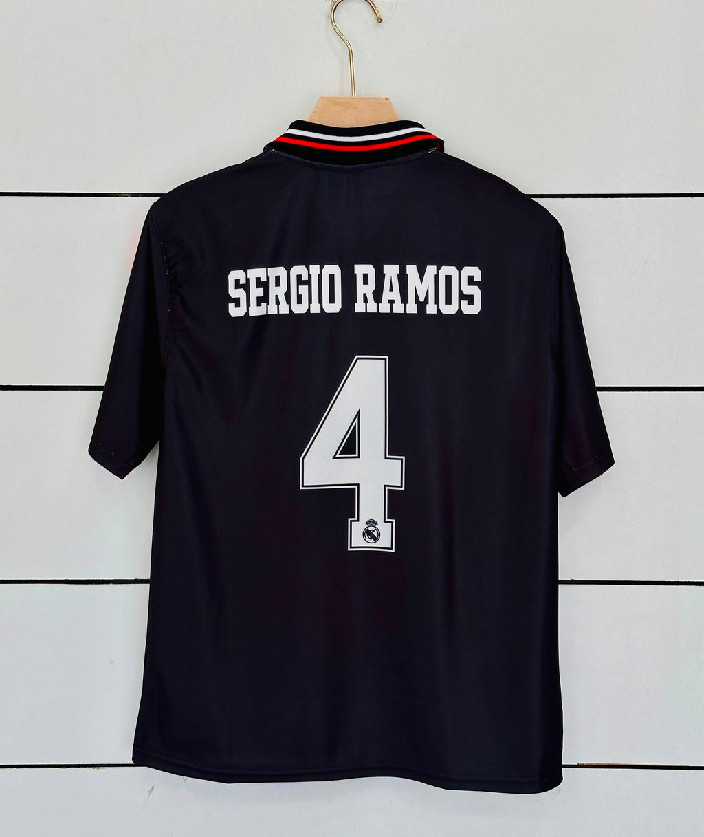 REAL MADRID CELEBRATION 15 FIVE SLEEVE POLO JERSEY SERGIO RAMOS