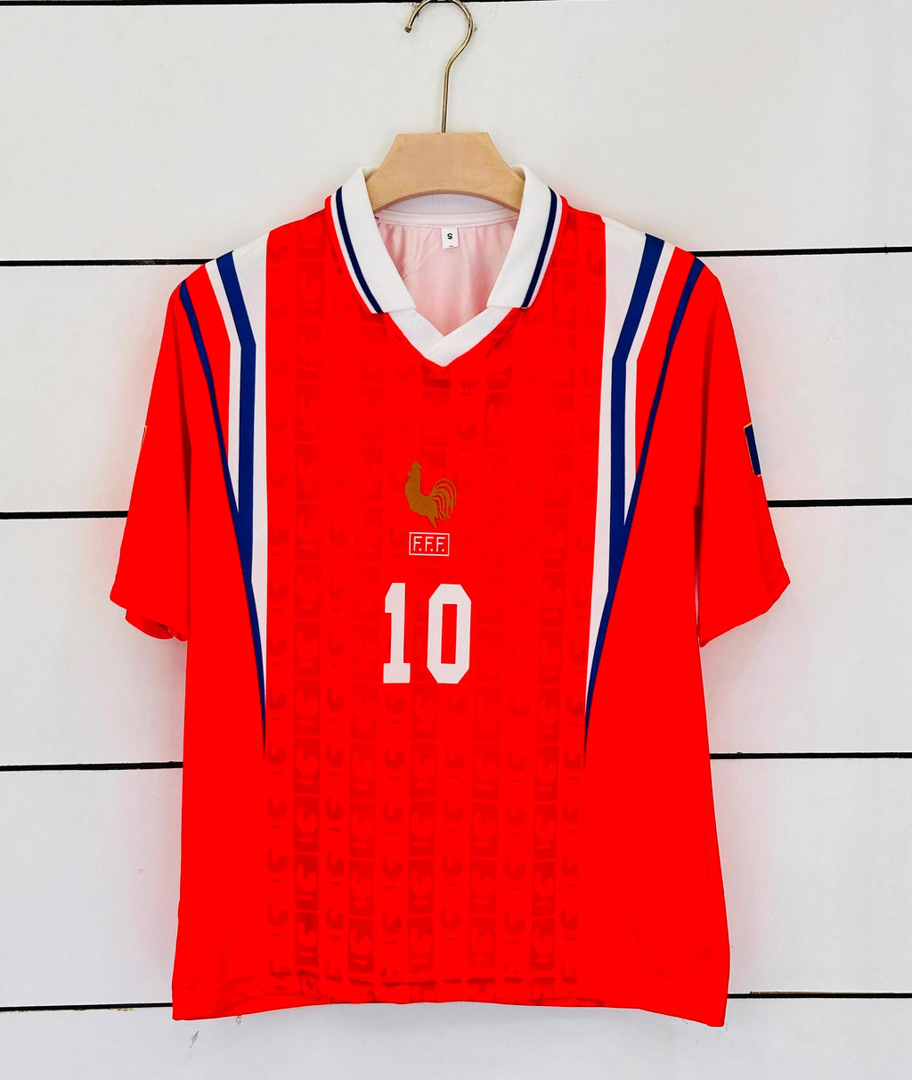 FRANCE ZIDANE POLLO FIVE SLEEVE JERSEY