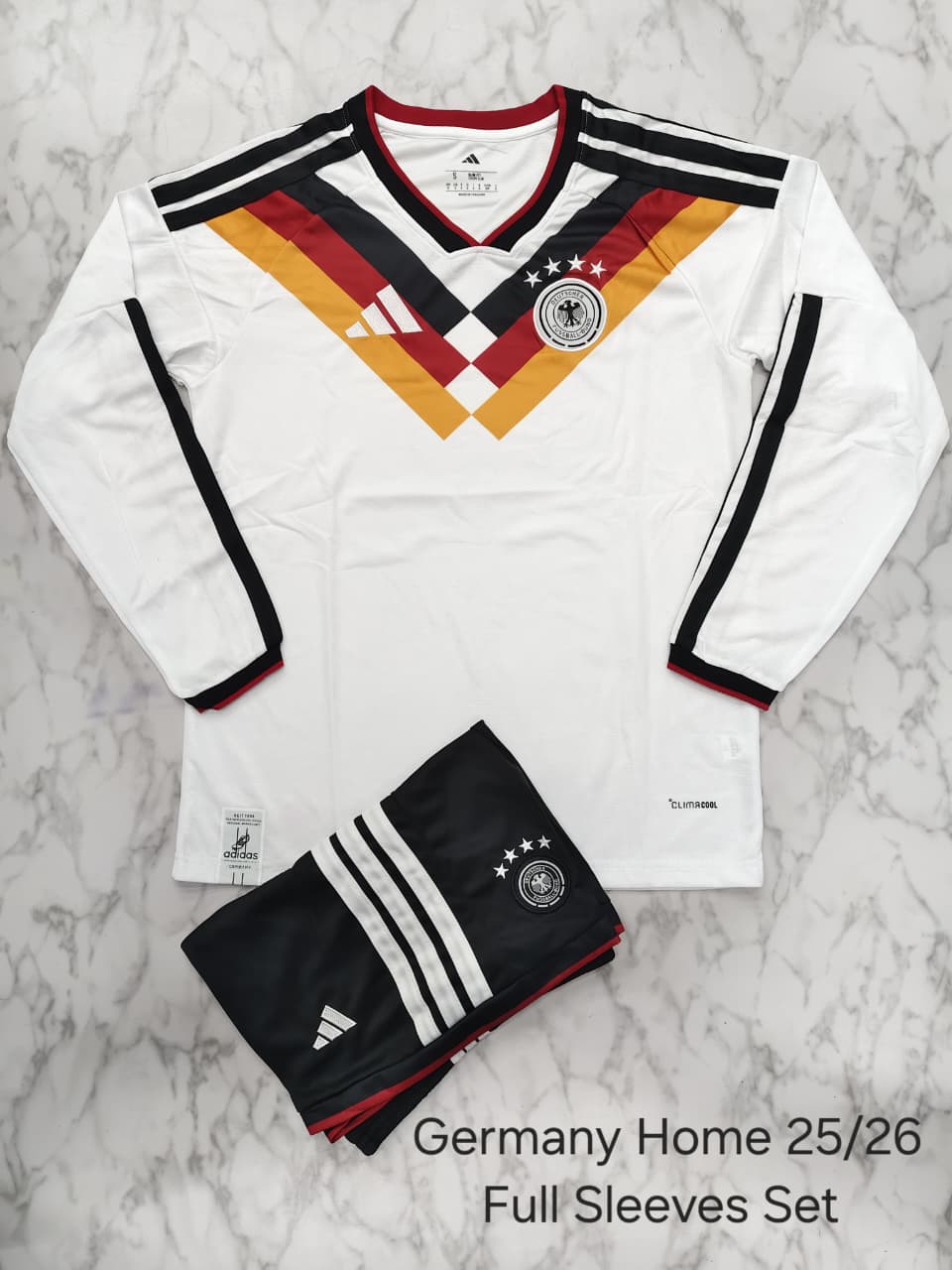 GERMANY 2025 - 2026 HOME JERSEY FULL SLEEVE SET