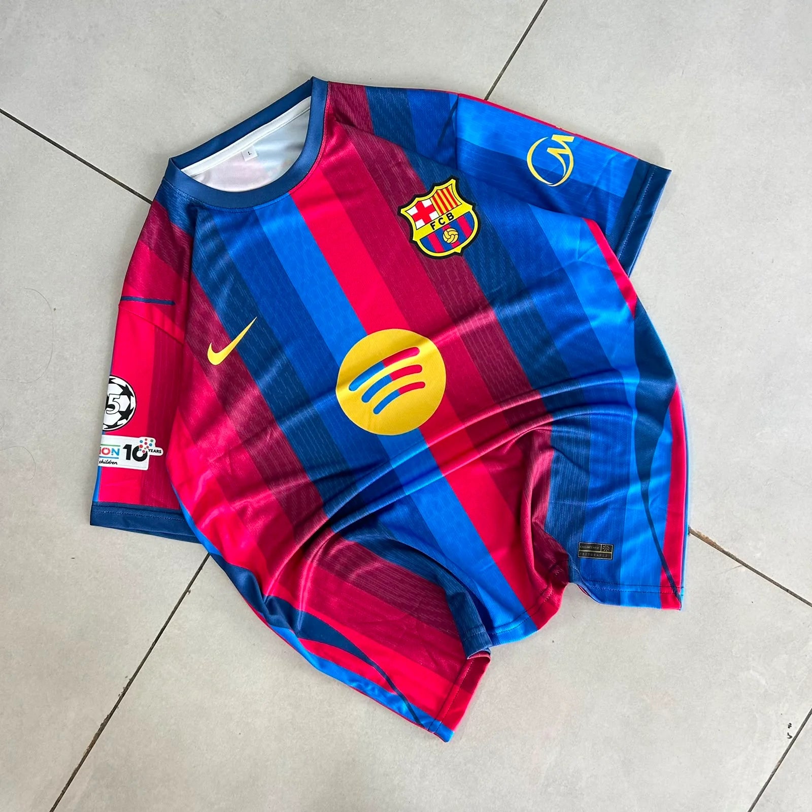 FC BARCELONA 2026 - 2027 HOME JERSEY PREMIUM LAMINE YAMAL