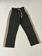 URBAN EDGE PREMIUM TRACK PANTS -  GREEN & BEIGE