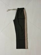 URBAN EDGE PREMIUM TRACK PANTS -  GREEN & BEIGE