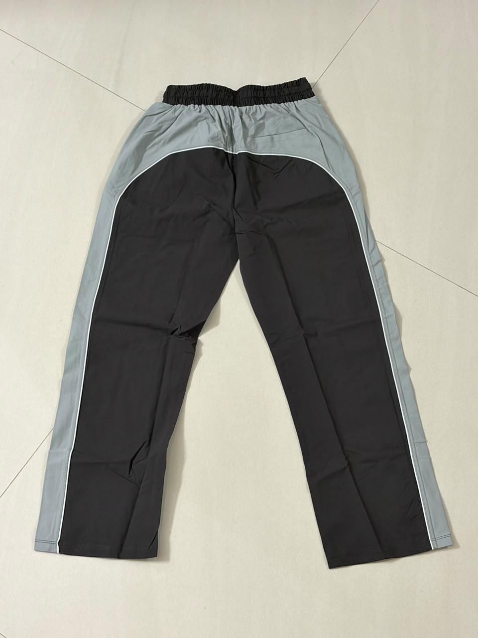 URBAN EDGE PREMIUM TRACK PANTS - GREY & BEIGE