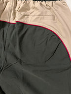URBAN EDGE PREMIUM TRACK PANTS -  GREEN & BEIGE