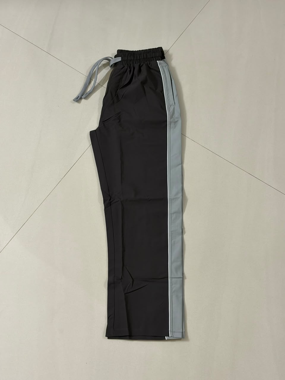 URBAN EDGE PREMIUM TRACK PANTS - GREY & BEIGE