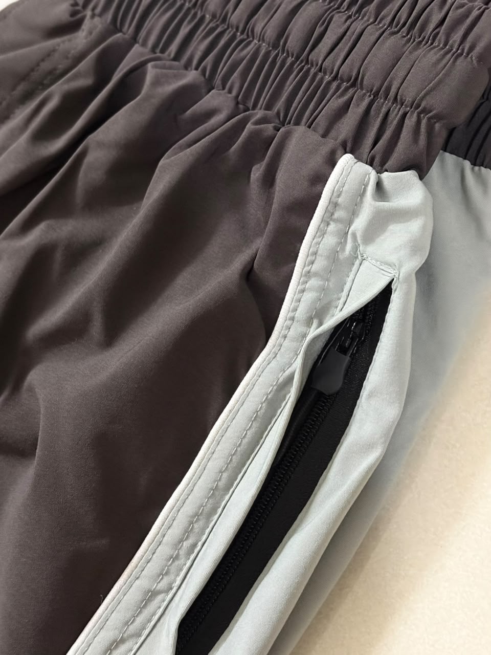 URBAN EDGE PREMIUM TRACK PANTS - GREY & BEIGE