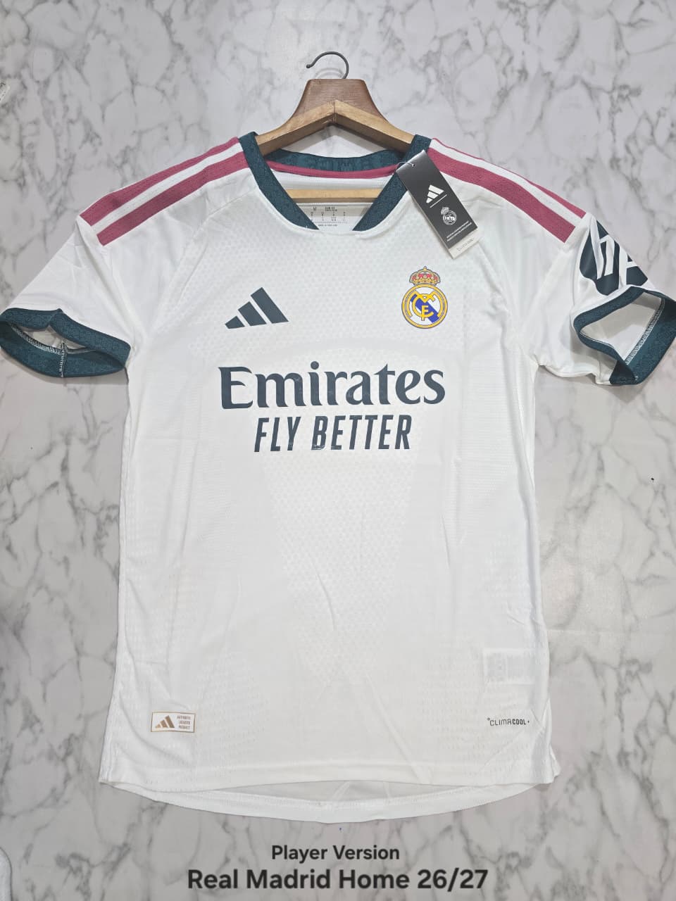 REAL MADRID 2026 -2027 HOME JERSEY (PV)