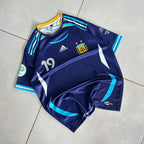 ARGENTINA 2006 WORLD CUP PREMIUM RETRO AWAY JERSEY MESSI