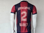 FC BARCELONA X TRAVIS SCOTT EDITION COLLAR EMBROIDERY
