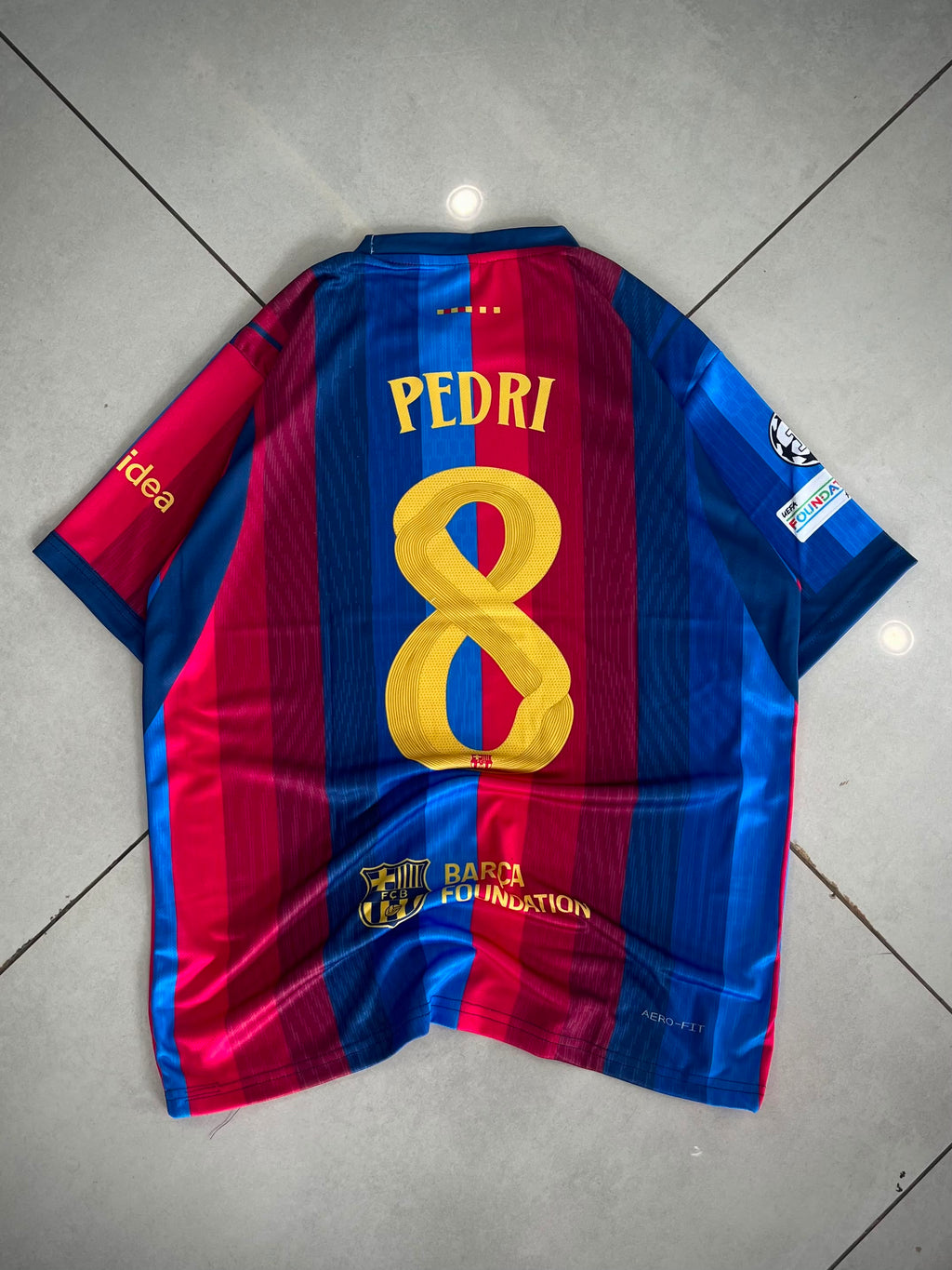 FC BARCELONA 2026 - 2027 HOME JERSEY PREMIUM PEDRI
