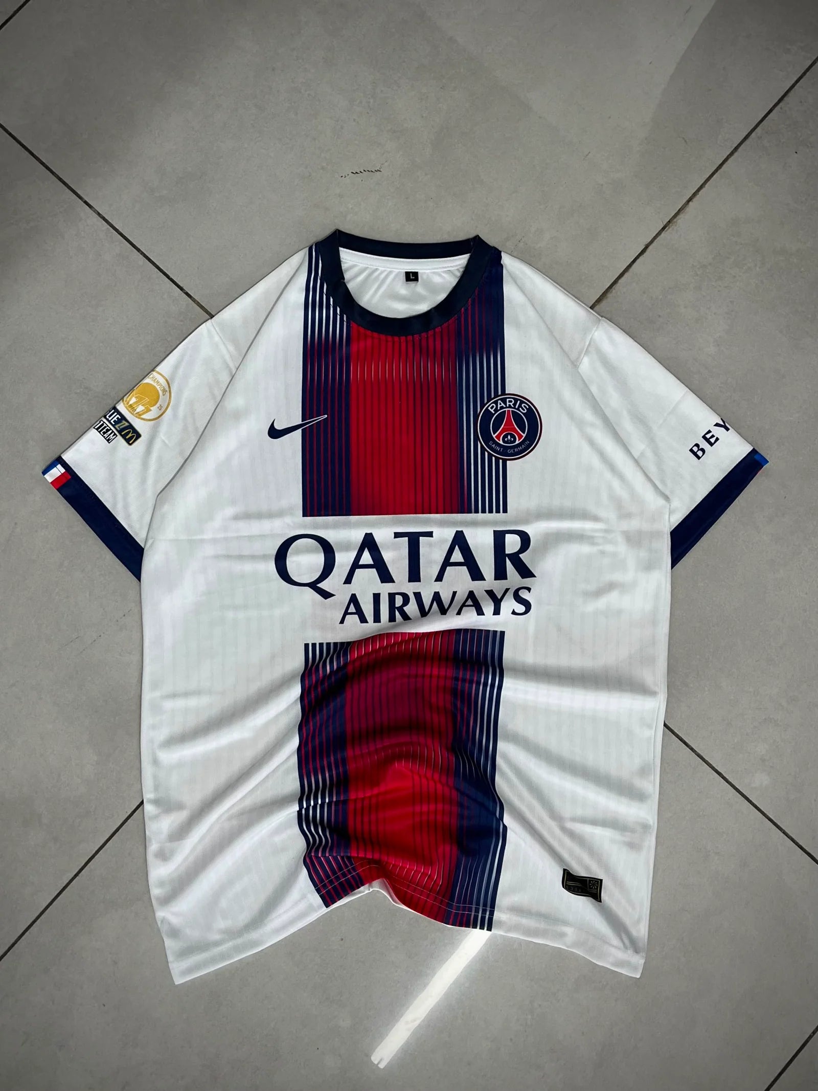 PSG 2026 - 2027 AWAY JERSEY EMBROIDERY DEMBELE