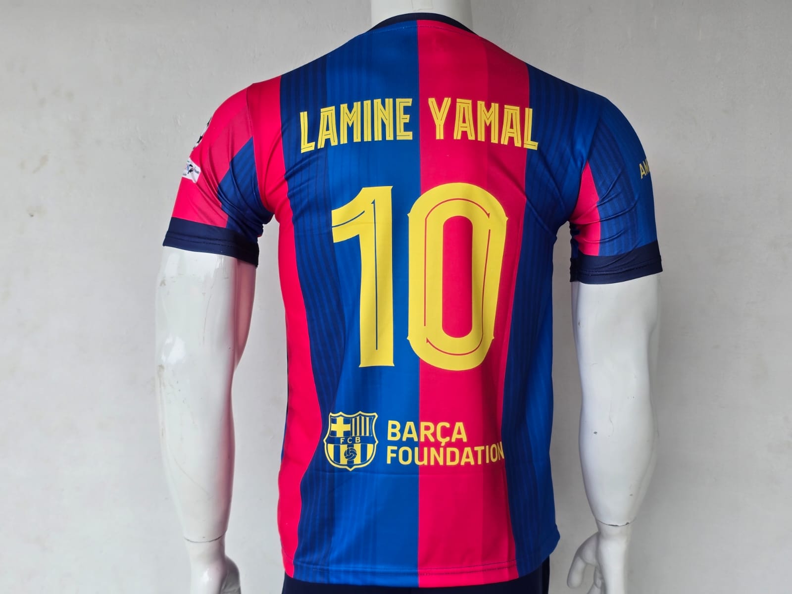 FC BARCELONA 2026 - 2027 HOME JERSEY EMBROIDEY LAMINE YAMAL