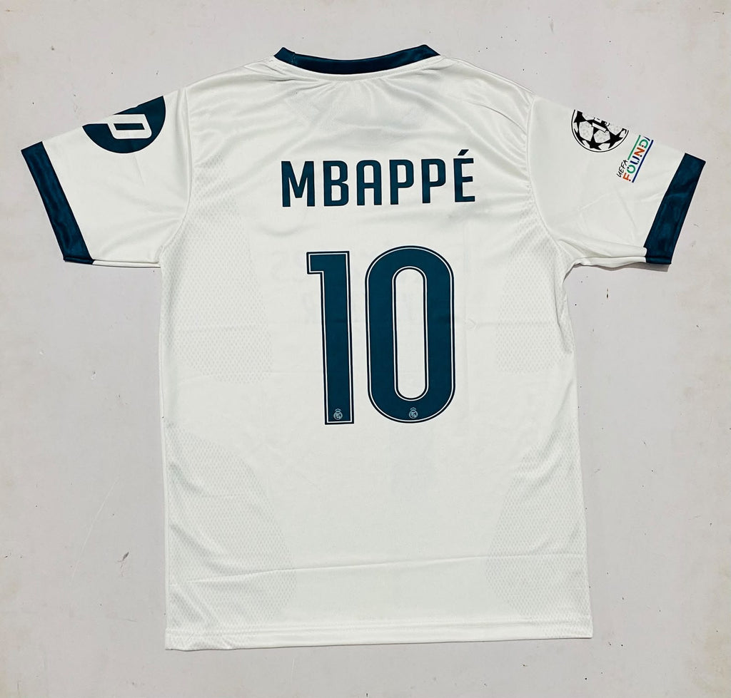 REAL MADRID 2026 - 2027 HOME JERSEY EMBRPOIDERY MBAPPE