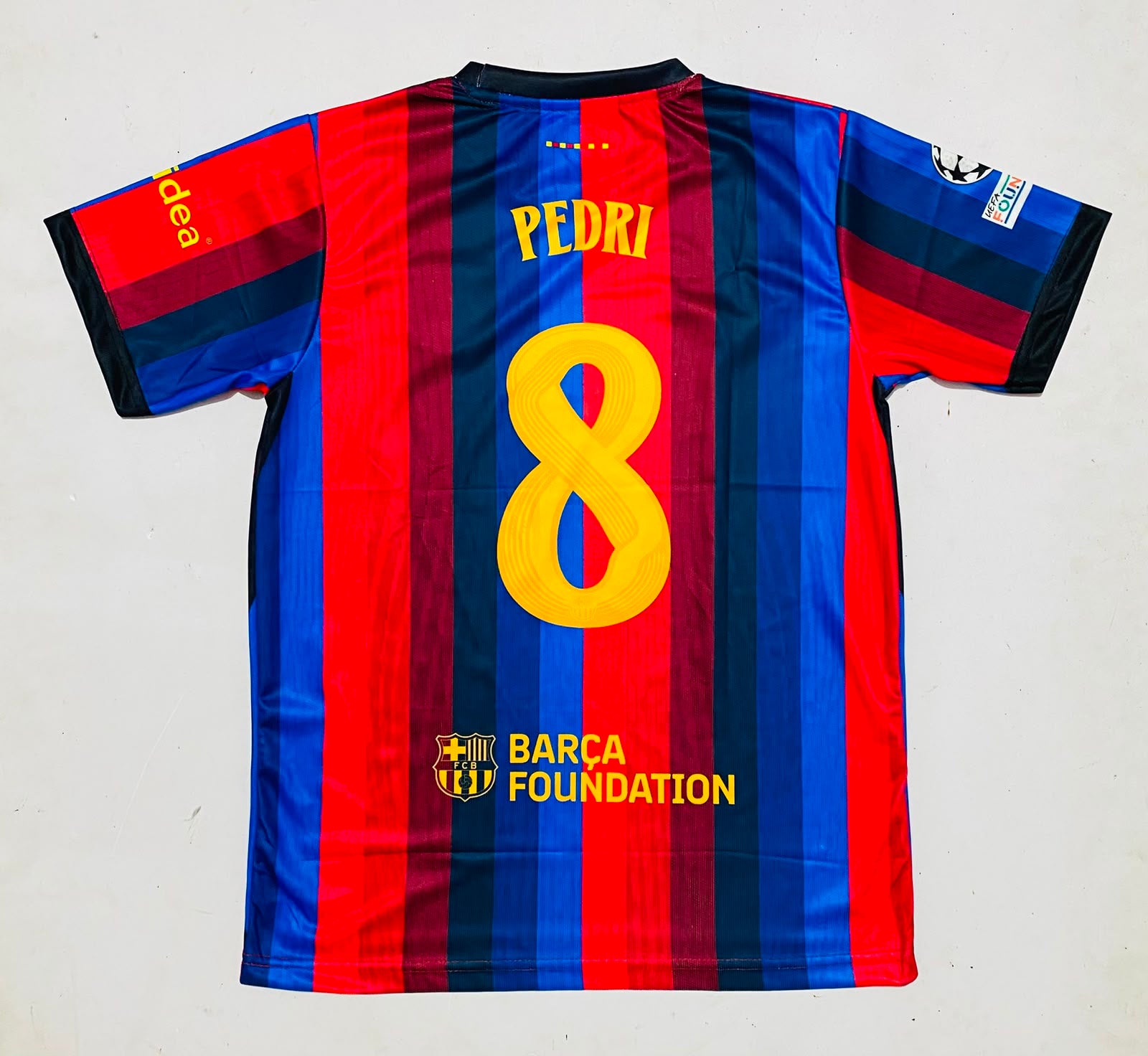 FC BARCELONA 2026 - 2027 HOME JERSEY EMBROIDERY PEDRI