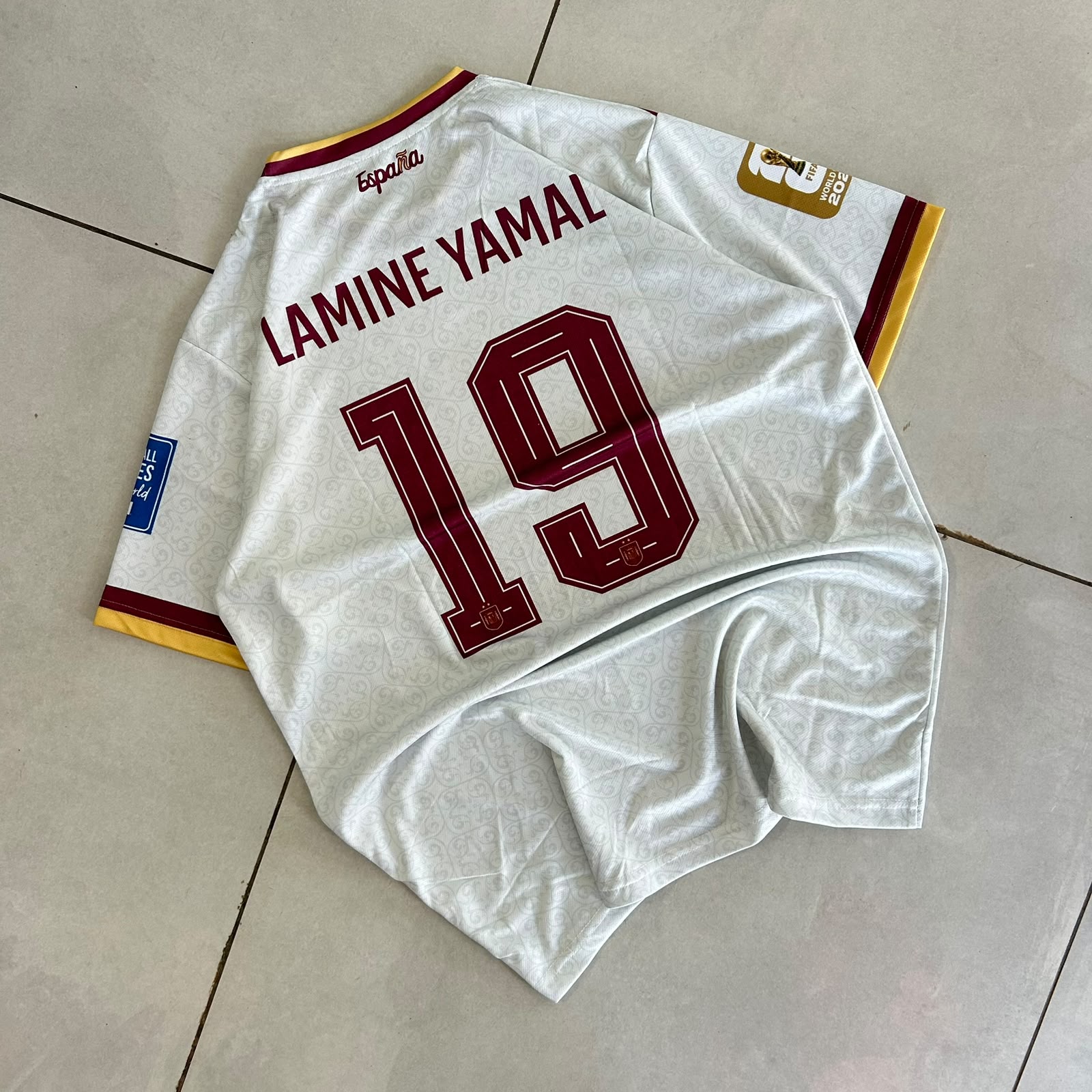SPAIN 2026 WORLD CUP 2 STAR AWAY JERSEY PREMIUM LAMINE YAMAL