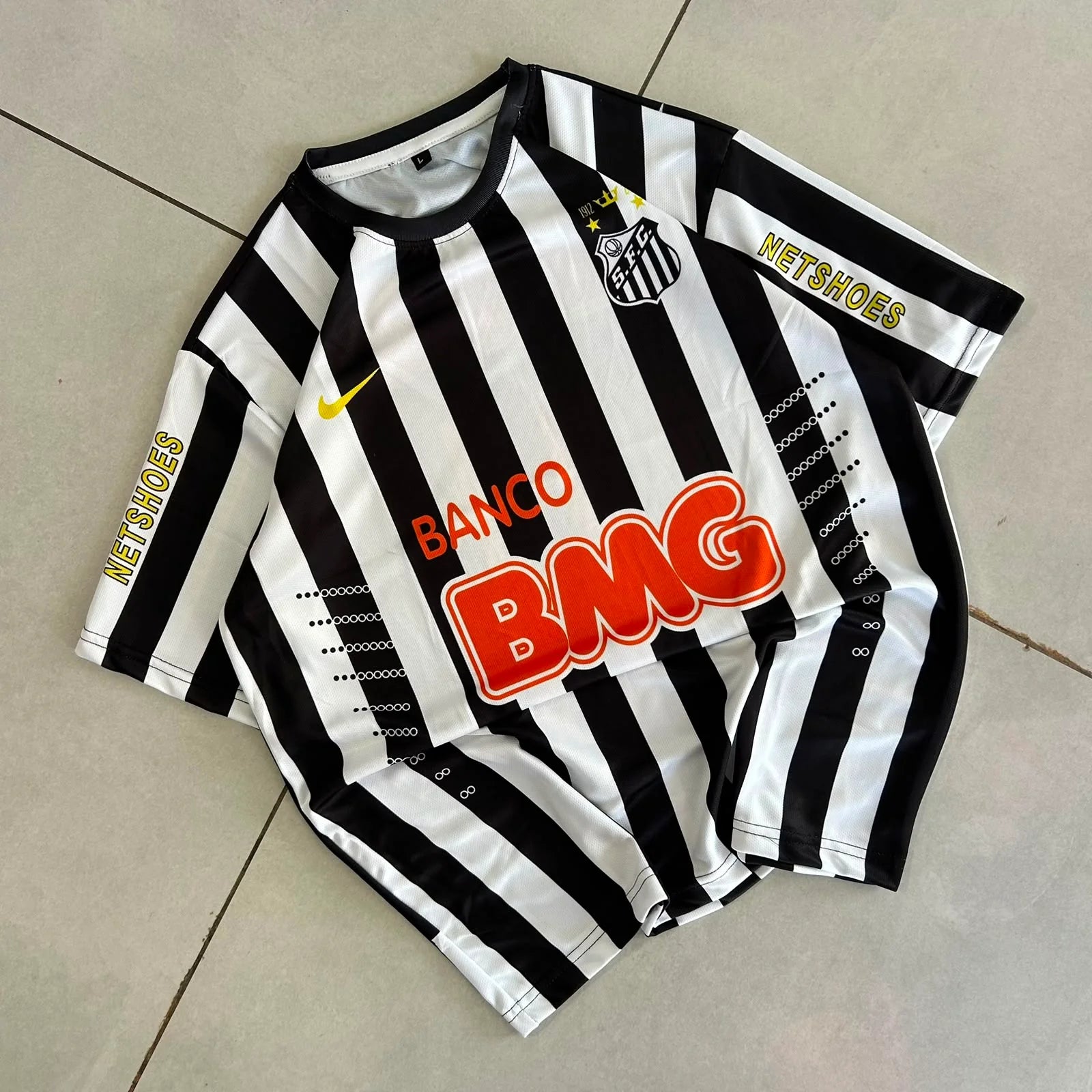 SANTOS 2011 - 2012 AWAY JERSEY PREMIUM NEYMAR