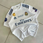 REAL MADRID 2018 FINAL HOME JERSEY PREMIUM EMBROIDERY RONALDO