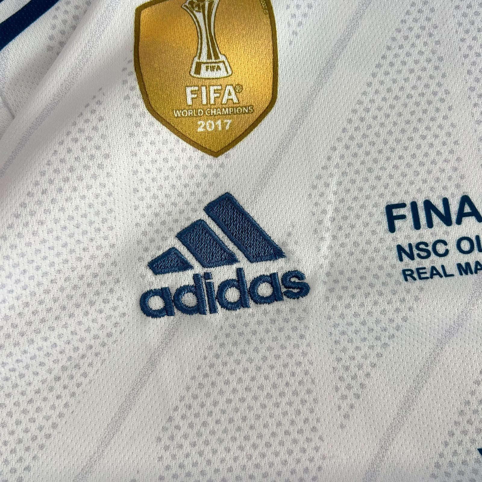 REAL MADRID 2018 FINAL HOME JERSEY PREMIUM EMBROIDERY RONALDO