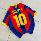 FC BARCELONA 2010 - 2011 RETRO HOME JERSEY MESSI