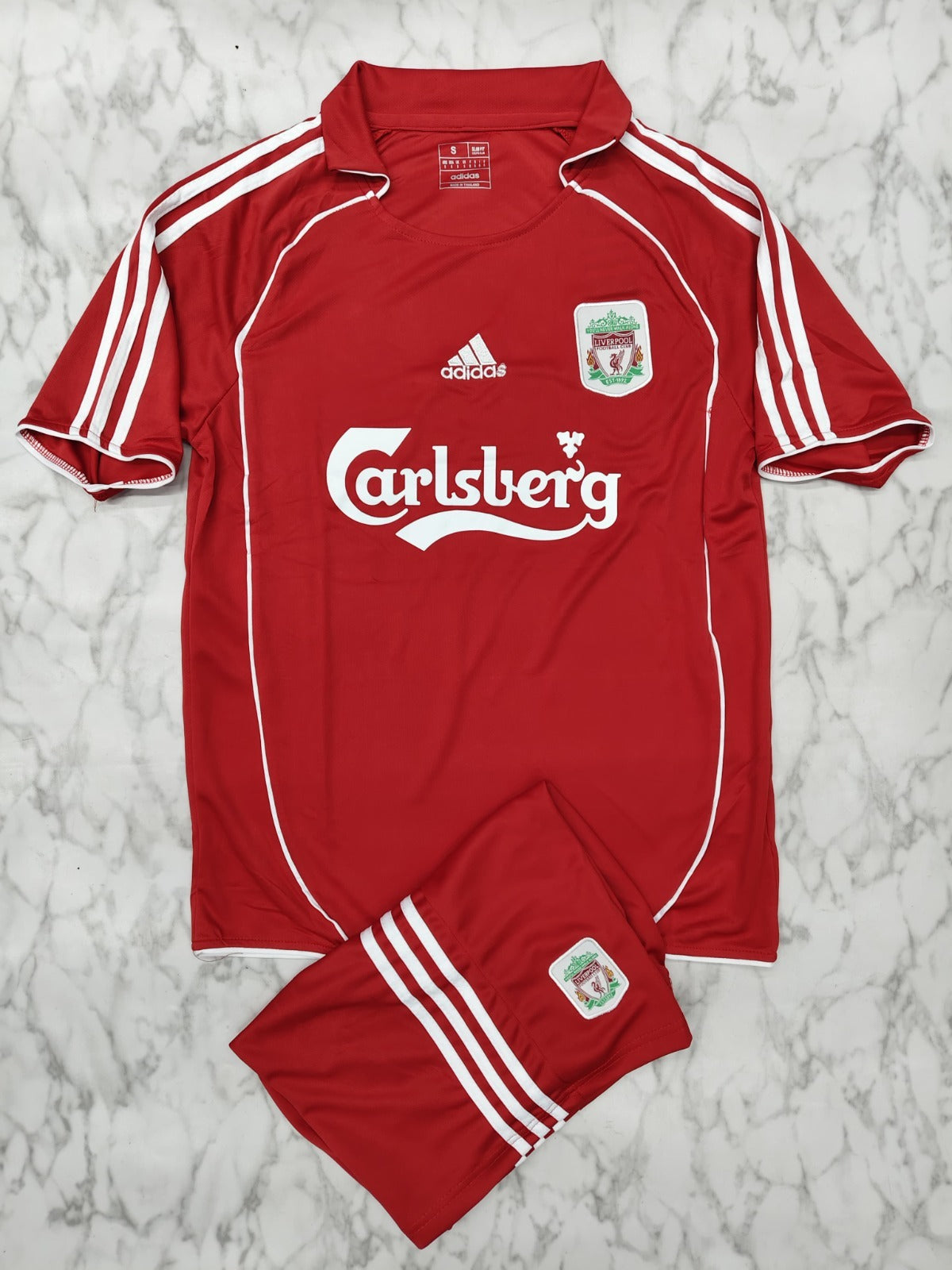LIVERPOOL RETRO 2006 - 2008 HOME KIT  IMPORTED