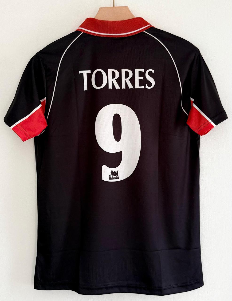 LIVERPOOL 2002 TRAINING JERSEY EMBRODIERY TORRES