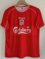 LIVERPOOL 2000 - 2002 RETRO HOME JERSEY EMBROIDERY OWEN