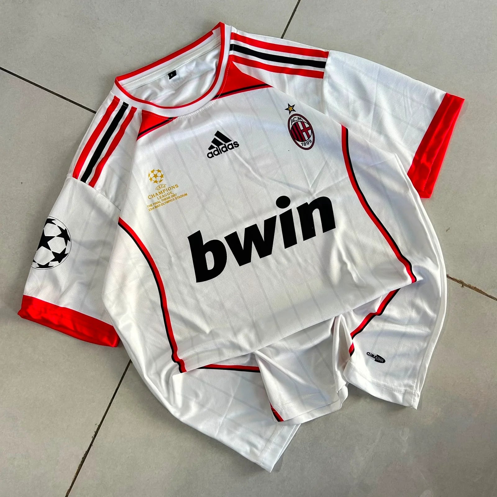 AC MILAN 2006 - 2007 RETRO AWAY JERSEY PREMIUM KAKA