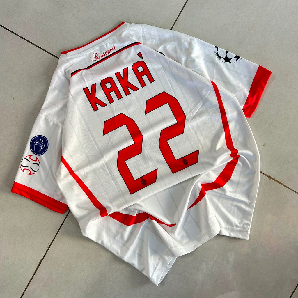 AC MILAN 2006 - 2007 RETRO AWAY JERSEY PREMIUM KAKA