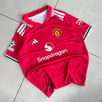 MANCHESTER UNITED 2026 - 2027 HOME JERSEY PREMIUM COLLAR B.FERNANDES