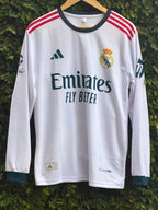 REAL MADRID 2026 - 2027 HOME JERSEY FULL SLEEVE MBAPPE