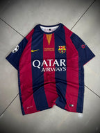 FC BARCELONA 2014 - 2015 HOME JERSEY PREMIUM NEYMAR