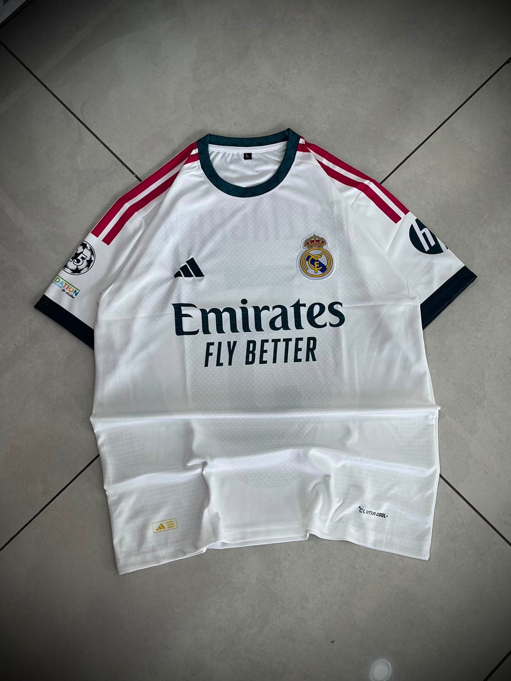 REAL MADRID 2026 - 2027 HOME JERSE PREMIUM EMBROIDERY BELLINGHAM