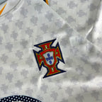 PORTUGAL 2004 RETRO PREMIUM EMBROIDERY AWAY JERSEY RONALDO